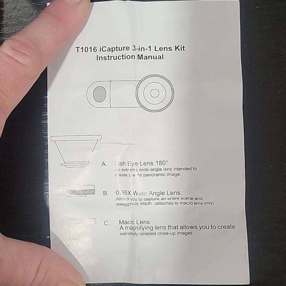 Selfie Remote & lenses for phone